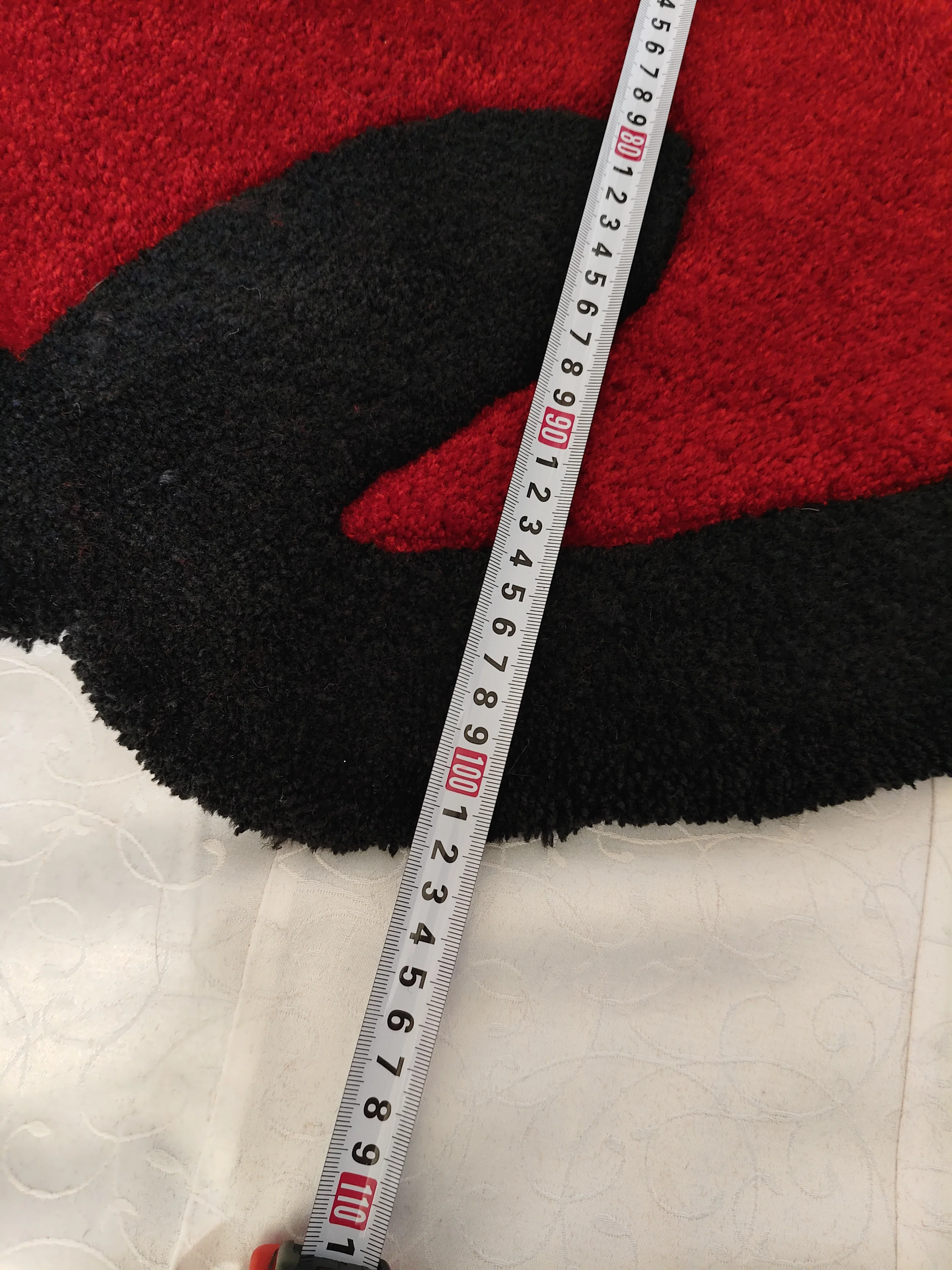 Фото этапа "Итоговый отчет" для ковра: Тафтинговый ковер World of Warcraft (Орда) — ручная работа для геймерского интерьера