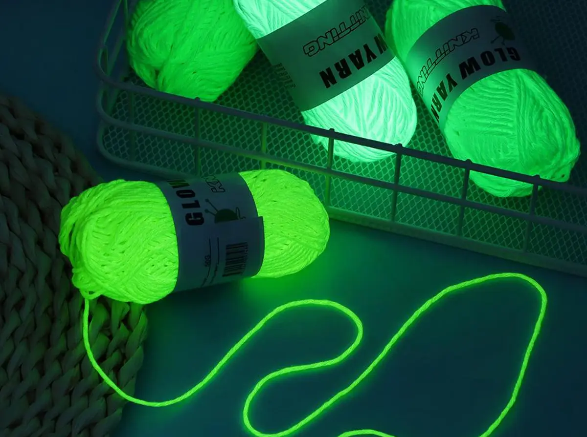 Новинка: тафтинг ковры со светящейся пряжей