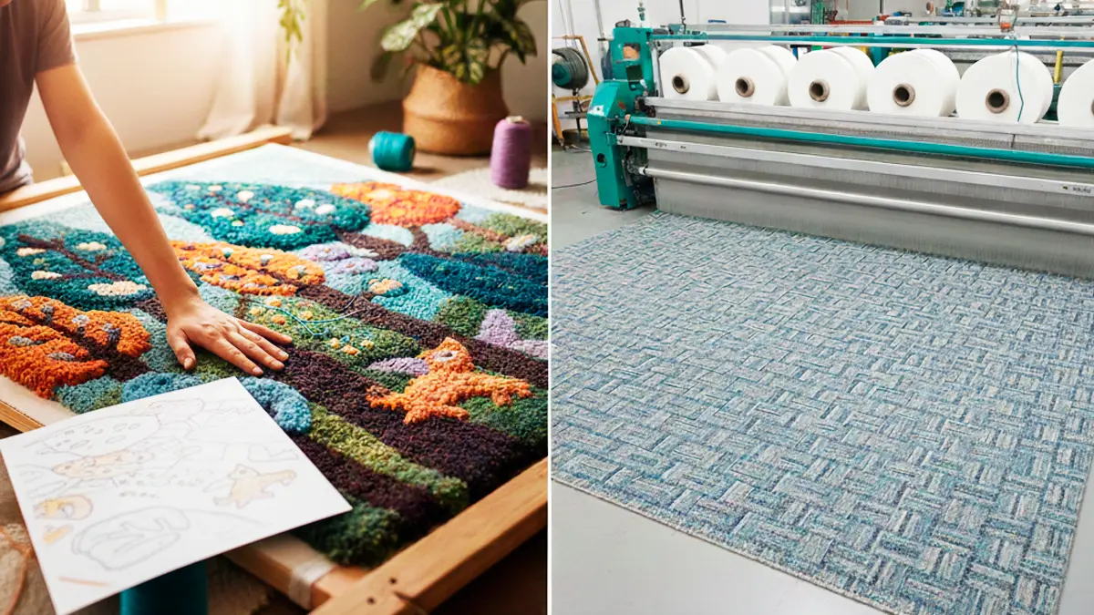 Тафтинговые ковры – что это такое, преимущества ручной работы