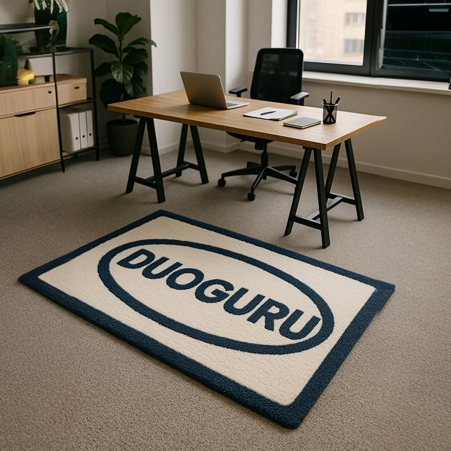 Ковер с логотипом в офис