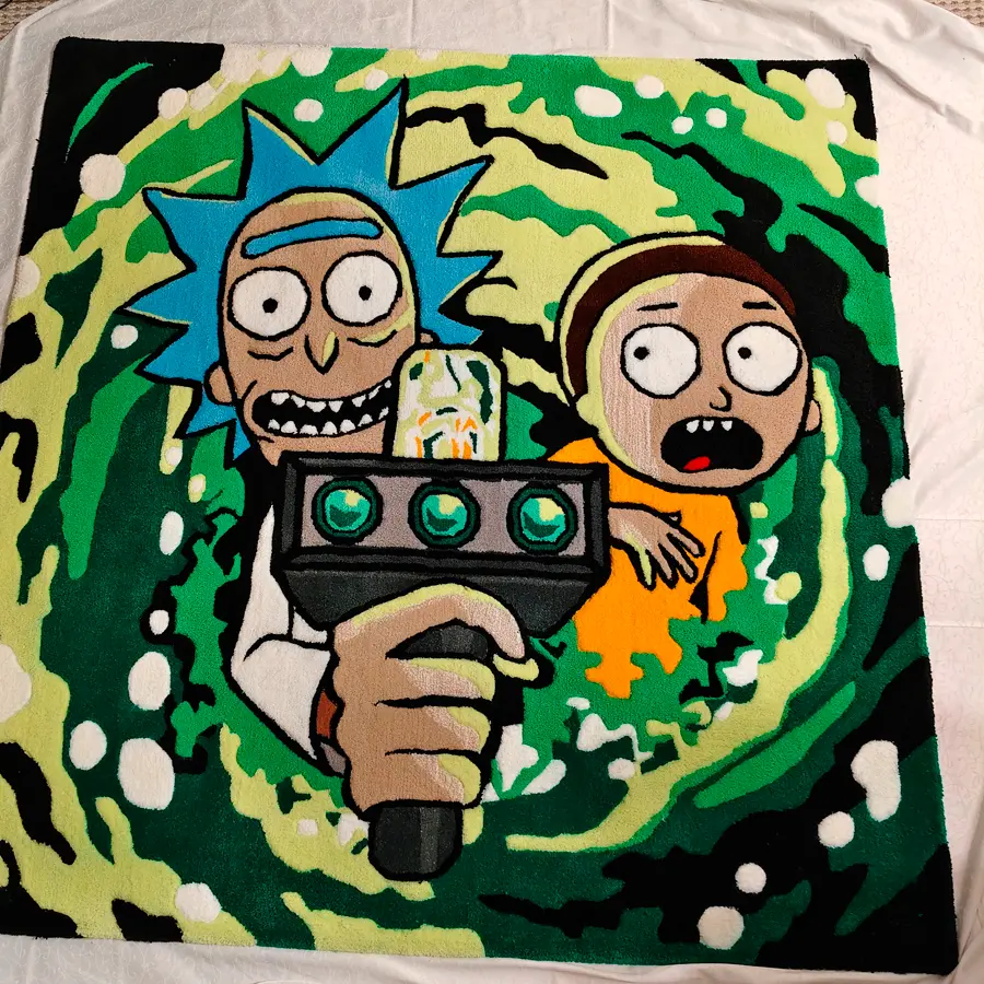 Тафтинговый ковёр проект 1 превью 12 webp