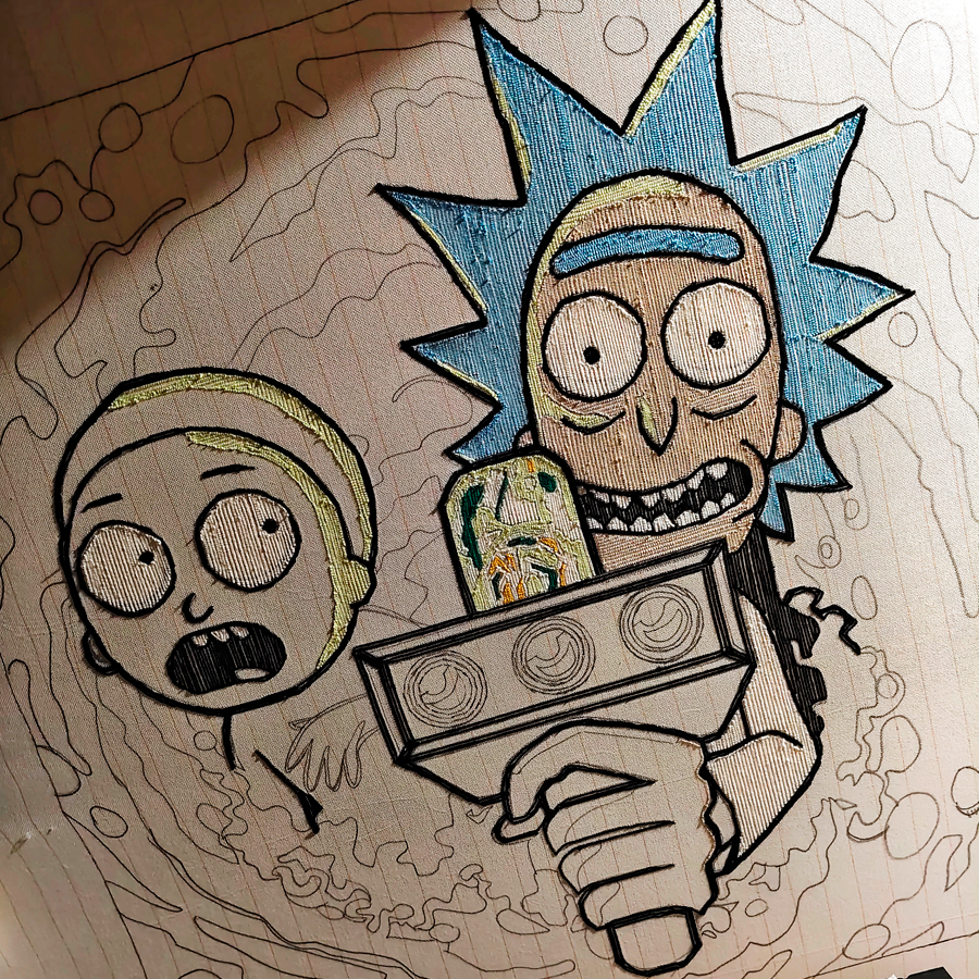 Тафтинговый ковёр проект 1 превью 4 webp