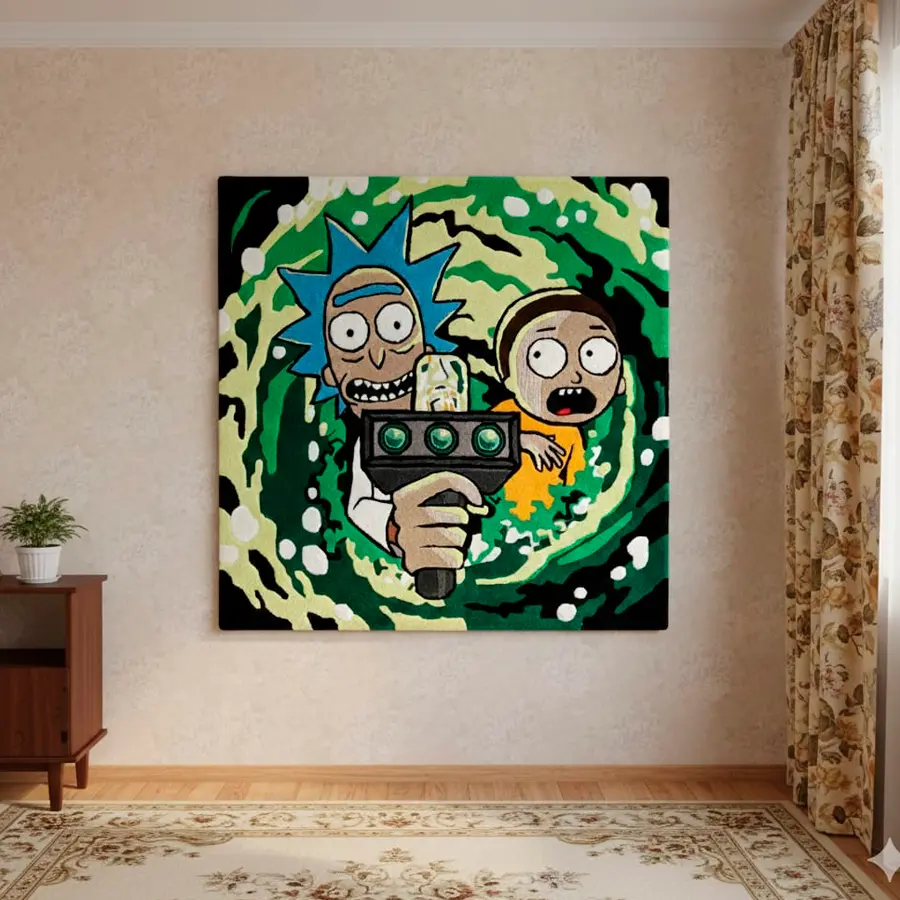 Готовый ковёр на заказ по вашему дизайну