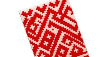 Тафтинговый ковёр с узором