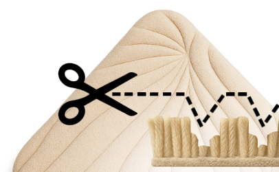 Контуринг ворса тафтингового ковра